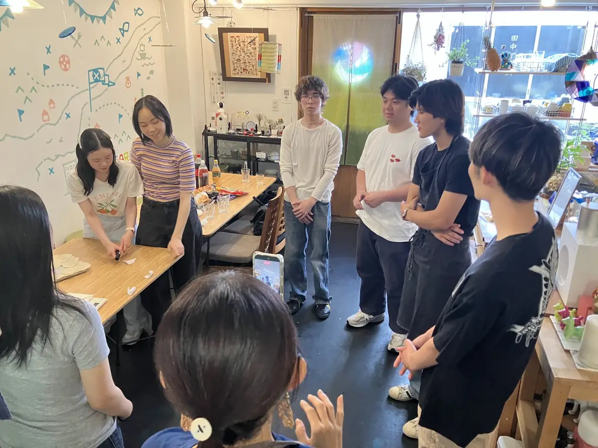 我楽田工房に集う若者たち